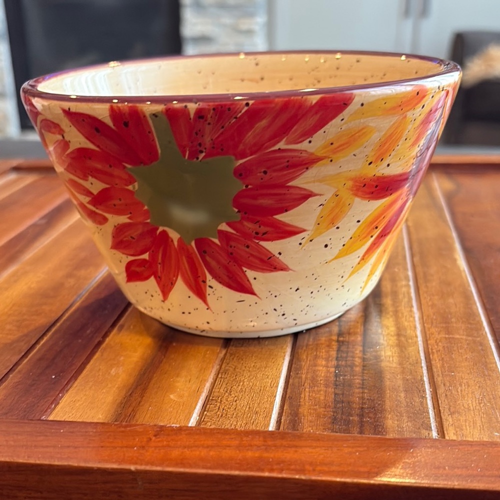 Pfaltzgraff Evening Sun Hand Painted Art Bowl